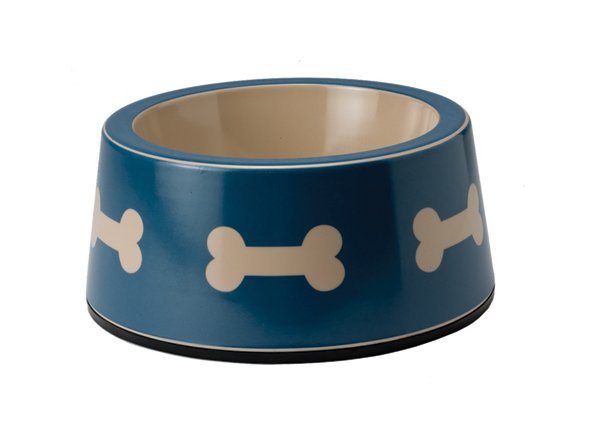 Preppy Bones Bowl - Blue