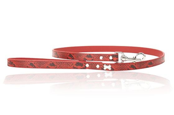 Snake Skin Red.Black Lead